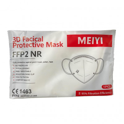 MASQUES FFP2 EMBALLAGE INDIVIDUEL - BOITE DE 25 PIECES