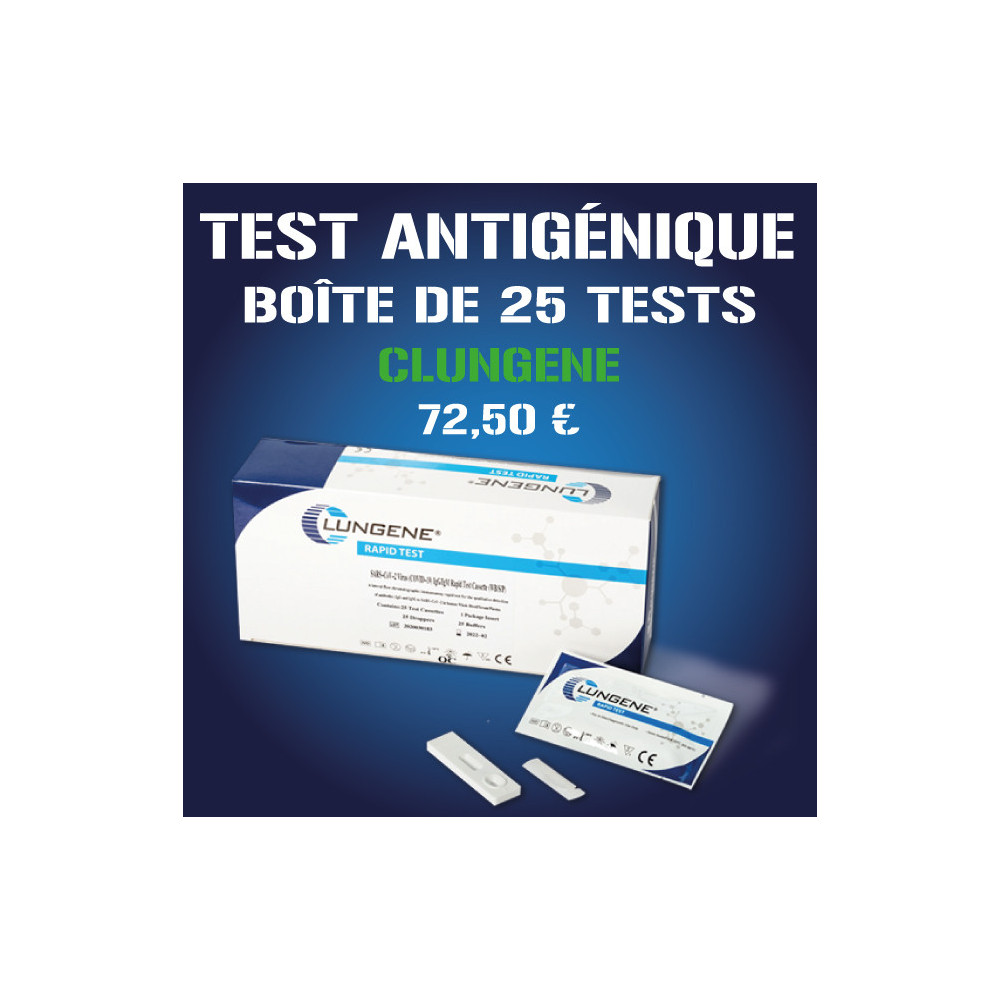 TEST ANTIGÉNIQUE COVID-19 CLUNGENE