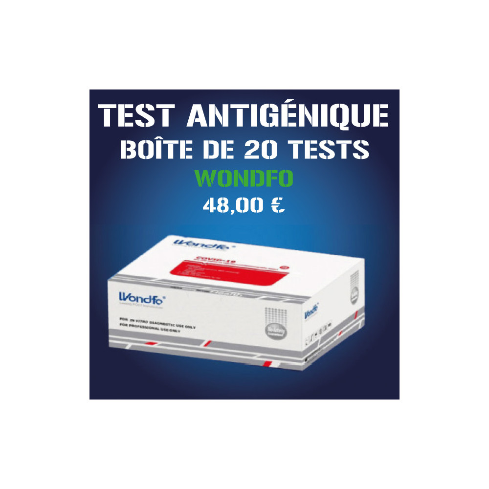 WONDFO - TEST COVID19 ANTIGÉNIQUE -