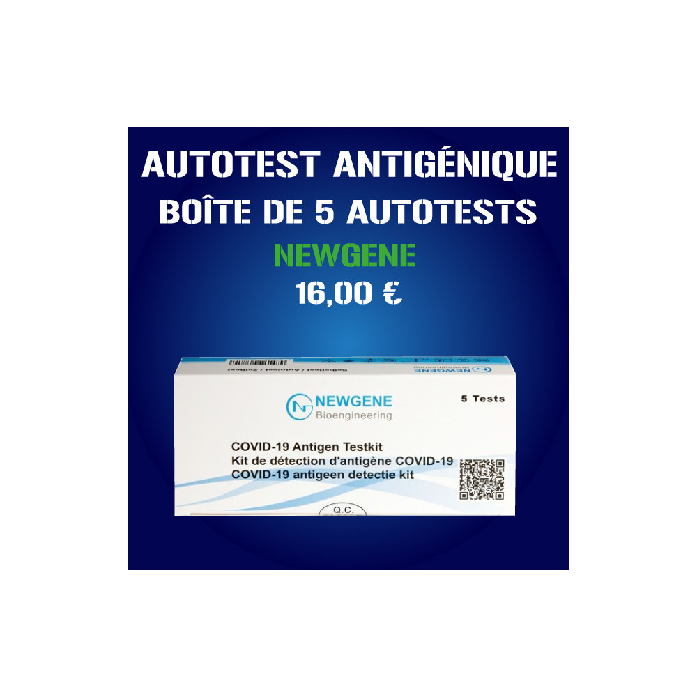 AUTOTEST NEWGENE-BOITE DE 5